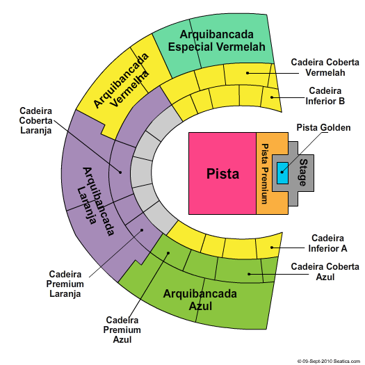 Estadio do Morumbi Black Eyed Peas Seating Chart